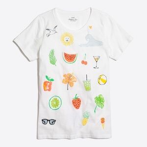 J. Crew • Summer Icon Collector Tee